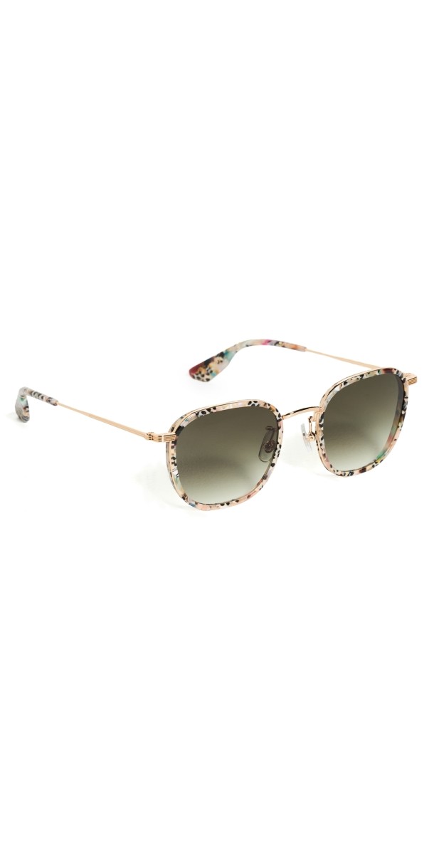 Krewe Hyde Sunglasses 18k + Poppy