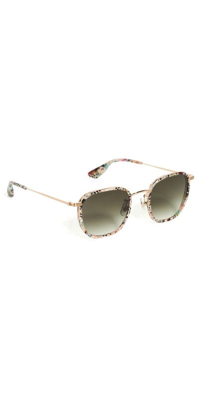 Krewe Hyde Sunglasses 18k + Poppy