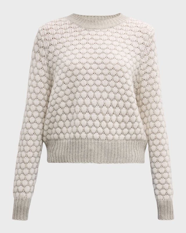 Crewneck Wool-Cashmere Sweat