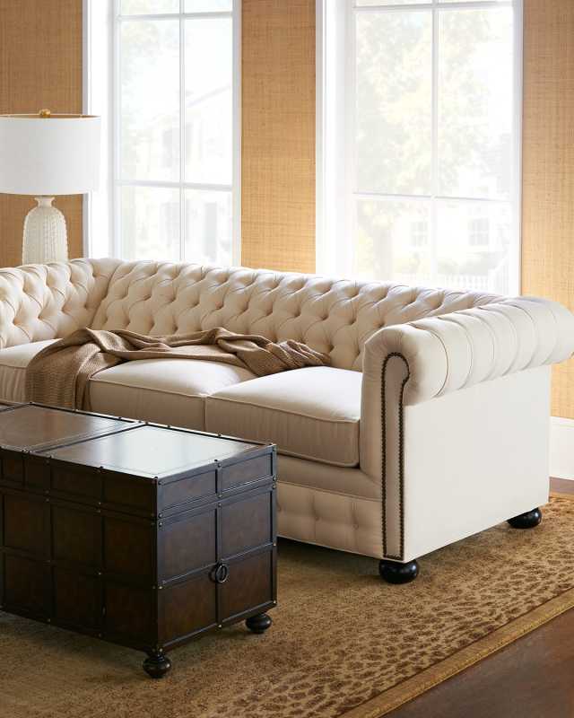 Ellery Chesterfield Queen Sleeper Sofa 86"