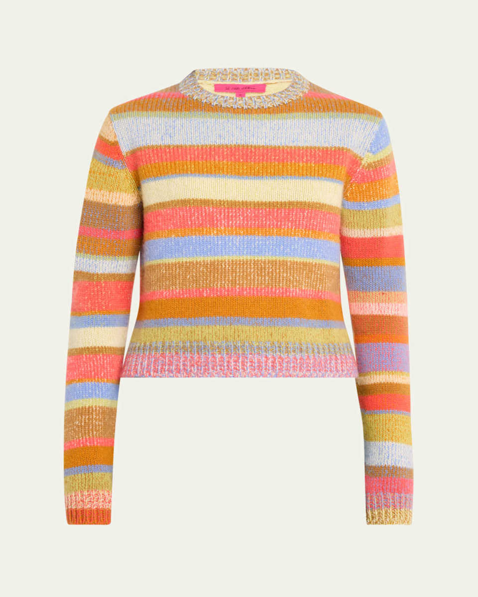 Stripe Cashmere Sweater