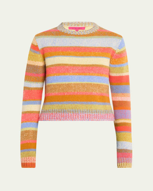 Stripe Cashmere Sweater