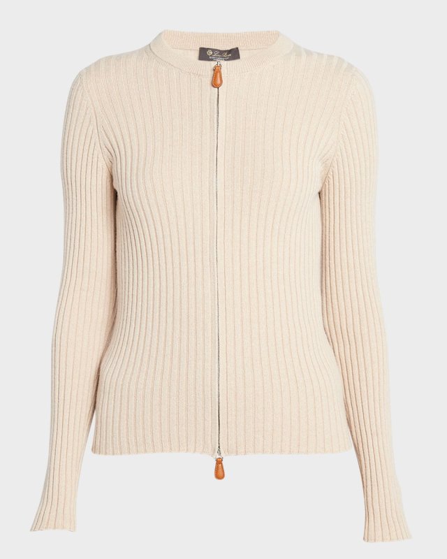 Lago Sirio Cashmere Zip-Up Jacket