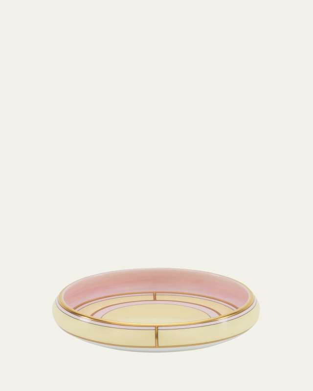 Diva Round Change Tray, Giallo