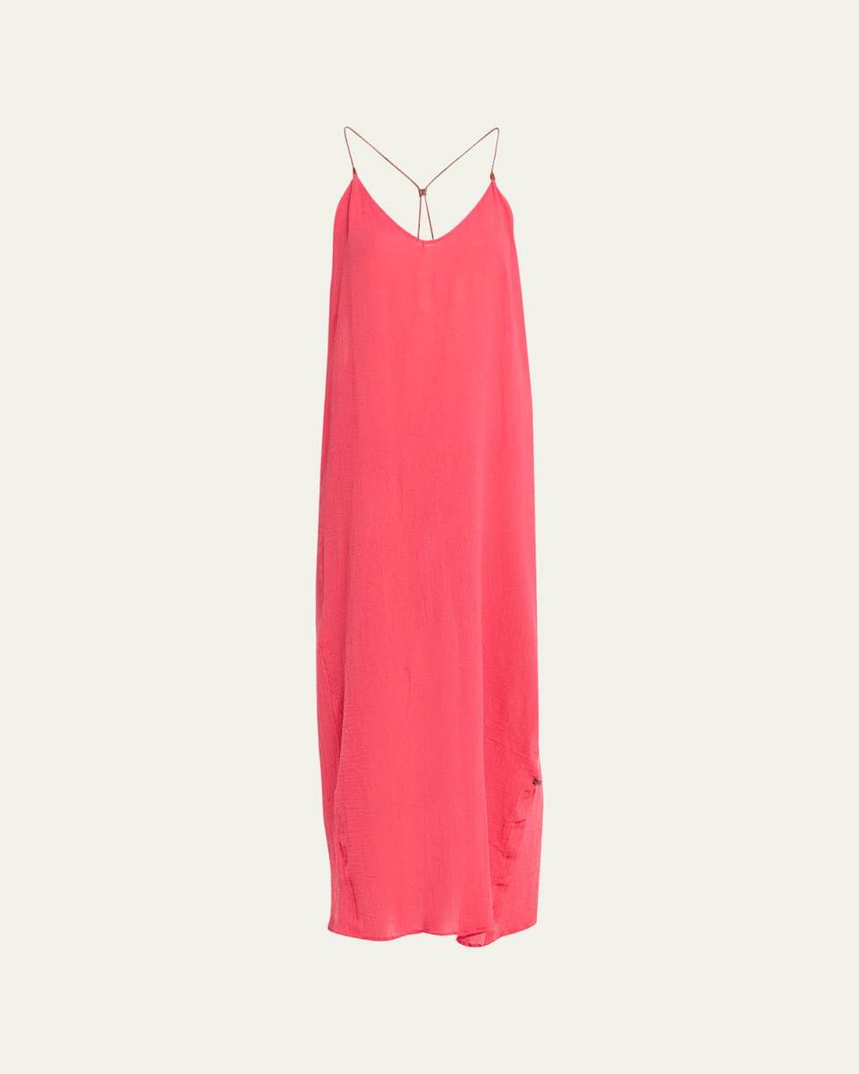 Edahi Cotton Gauze Maxi Dress