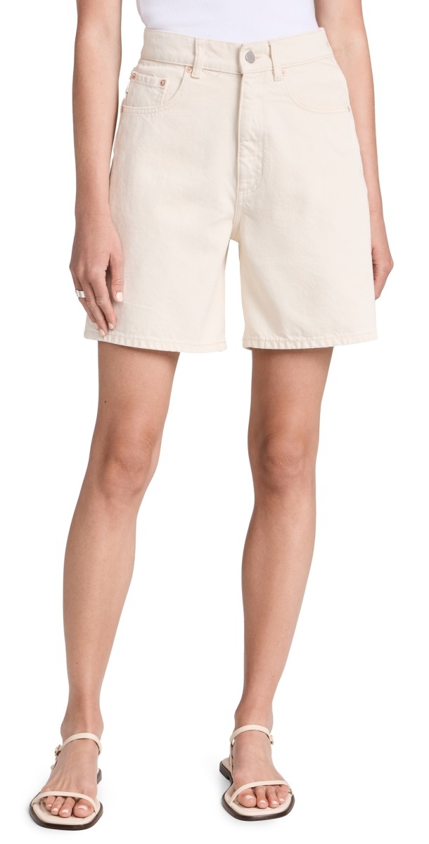 DL1961 Ultra High Rise Taylor Shorts Flax (Vintage)