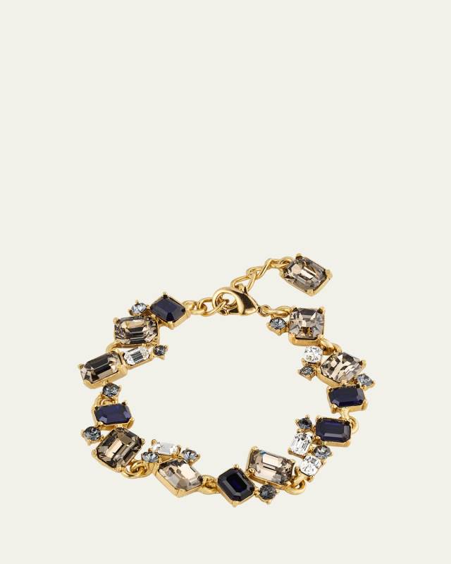 Scrambled Crystal Bracelet