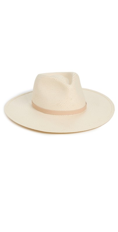 Janessa Leone Sherman Straw Hat Natural