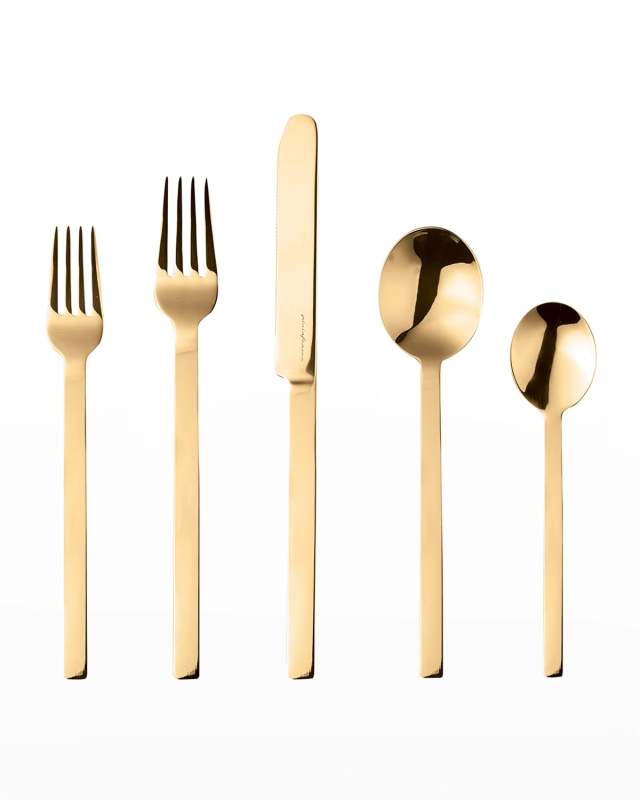 Stile Oro 5-Piece Flatware Place Setting