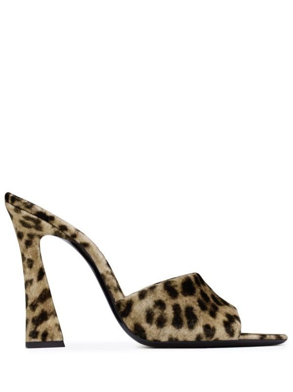 Saint Laurent Suite 105mm mules