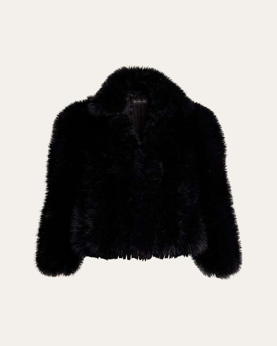 Shrunk Faux Fur Jacket