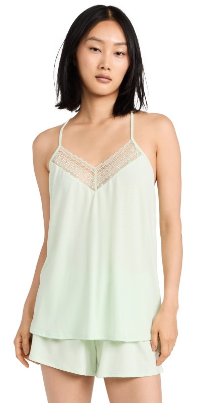 Flora Nikrooz Marian Cami Pajama Set Mint