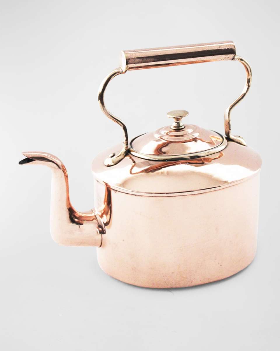 English Oval Tea Kettle, C.1880