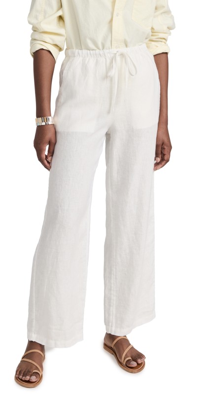 RAILS Emmie Linen Pants White