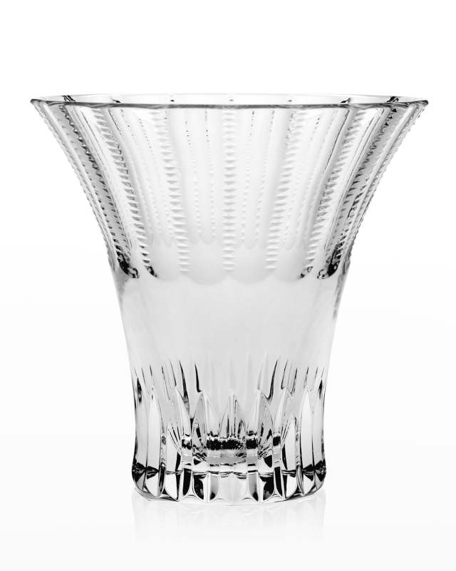 Conversation Crystal Vase