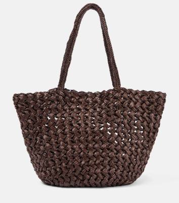 The Row Estelle raffia tote bag