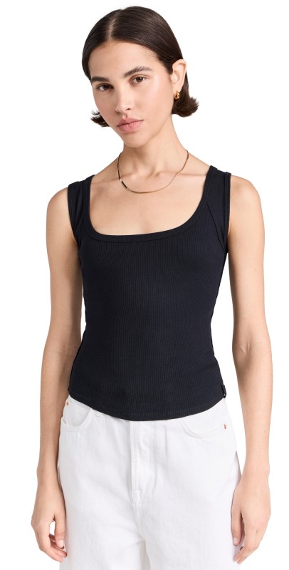 Free People Hummingbird Tee Black