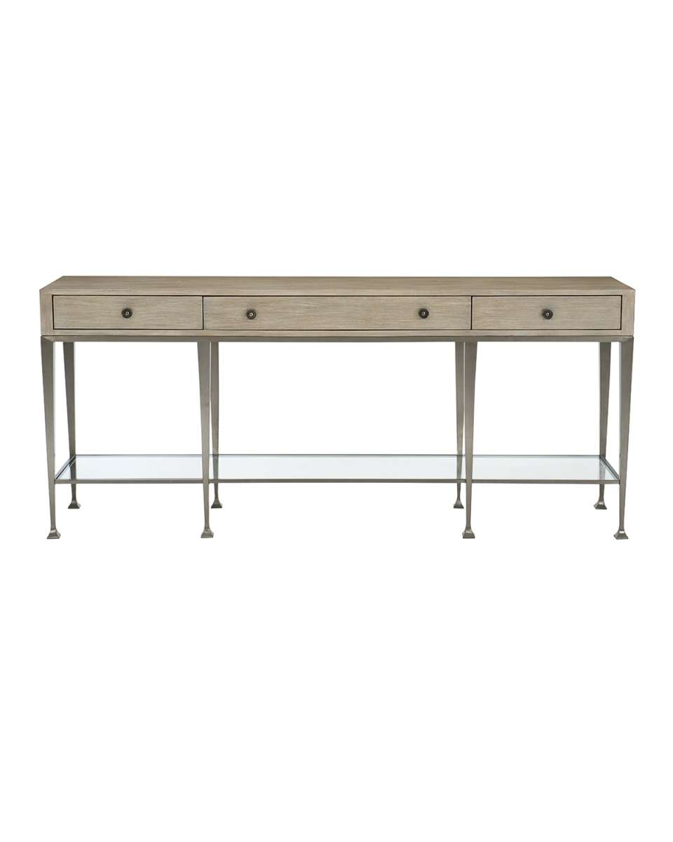 Santa Barbara Metal Base Console Table
