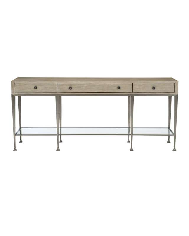 Santa Barbara Metal Base Console Table