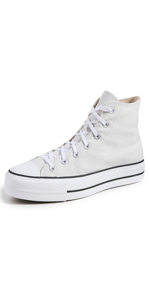 Converse Chuck Taylor All Star Lift Platform Sneakers Barely Grey/White/Black