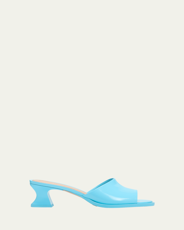 Cha Cha Leather Mule Sandals