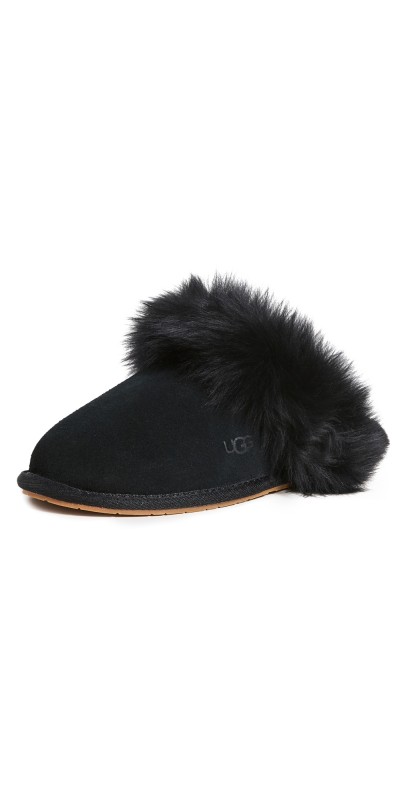 UGG W Scuff Slippers Black