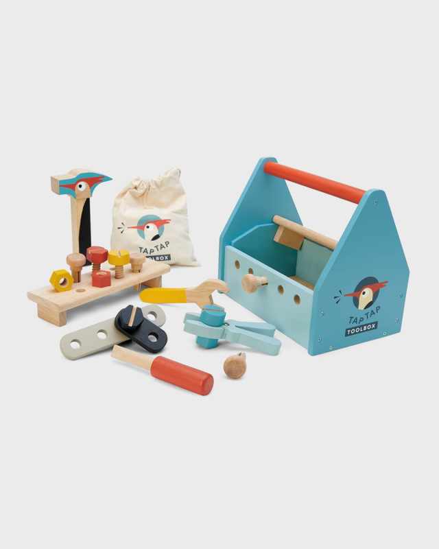 Tap Tap Wooden Tool Box