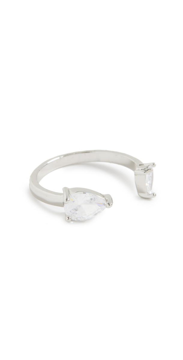 SHASHI Kamila Ring White Gold