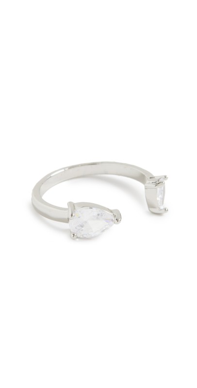 SHASHI Kamila Ring White Gold