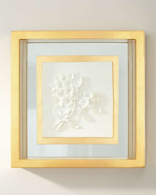 "Botanical Porcelain IV" Wall Art