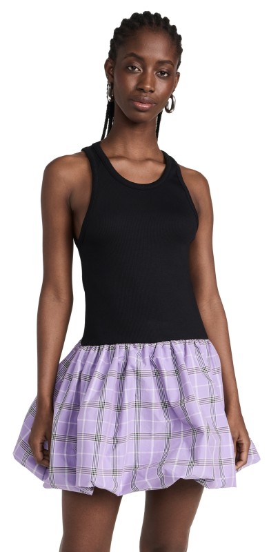 MSGM Bubble Dress Black