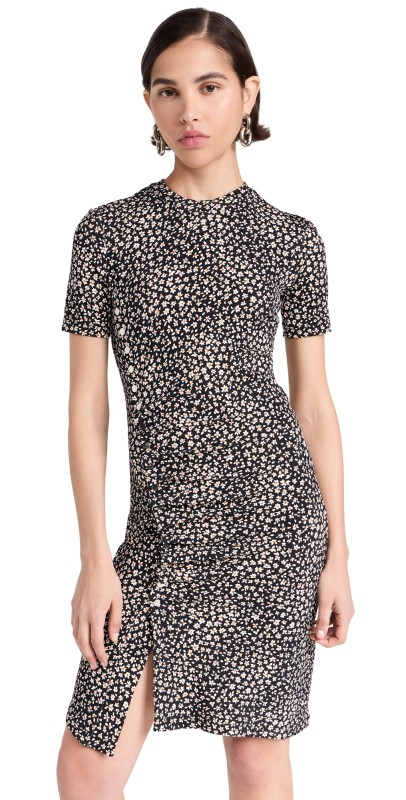 rabanne Mini Drape Dress Paquerette