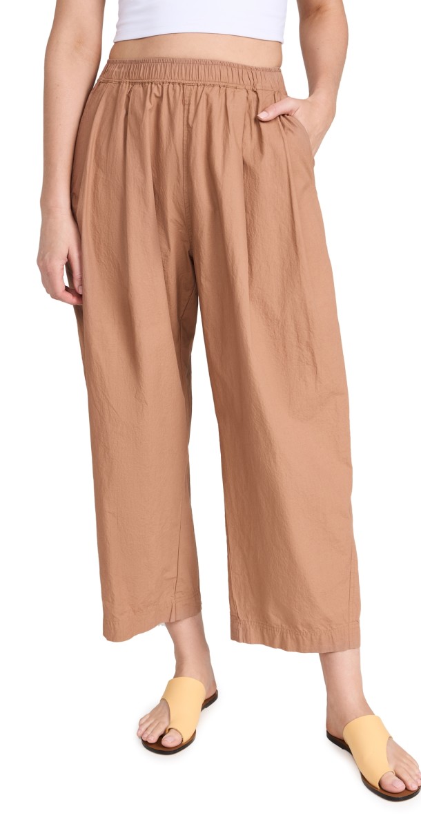 Apiece Apart Spa Pleat Pants Deep Khaki