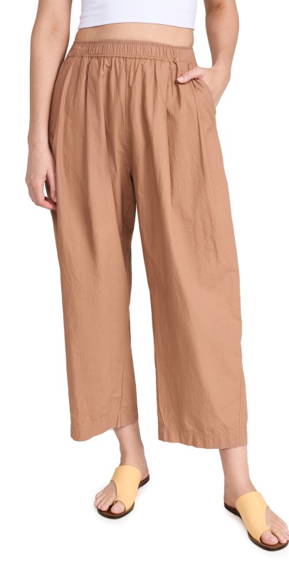 Apiece Apart Spa Pleat Pants Deep Khaki