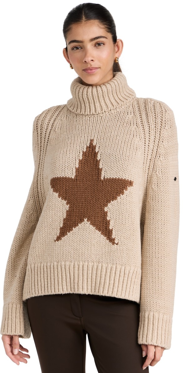 Goldbergh Beautyong Sleeve Knit Sweater Sand