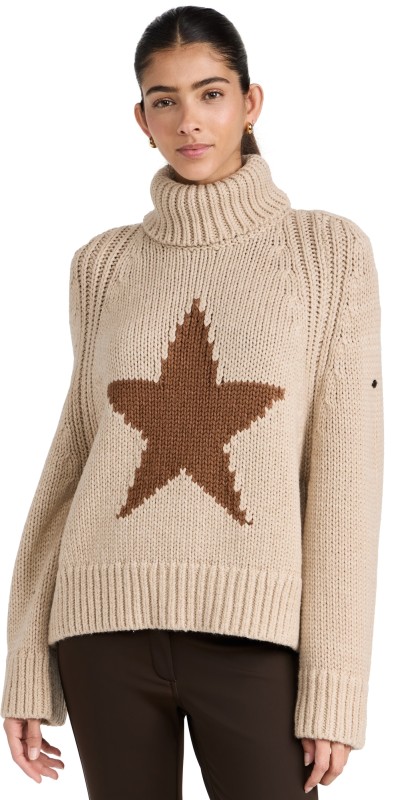Goldbergh Beautyong Sleeve Knit Sweater Sand