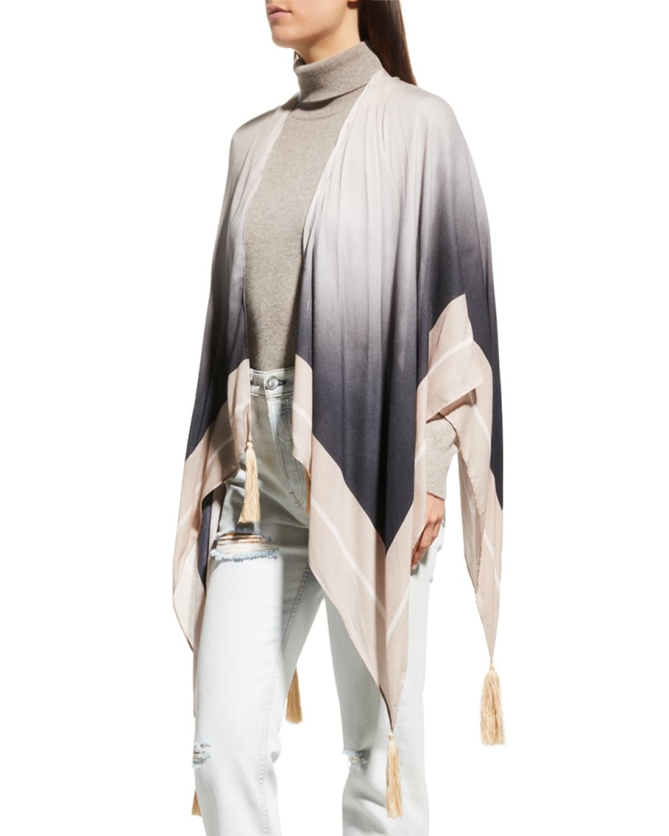 Femi Ombre Tassel Modal-Blend Wrap