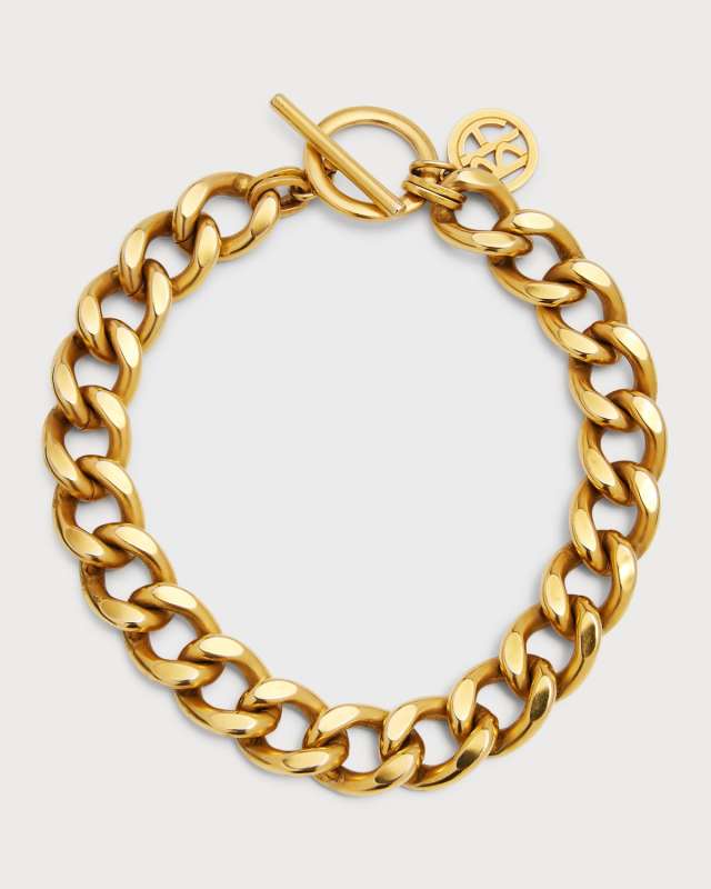 Polished Link Necklace