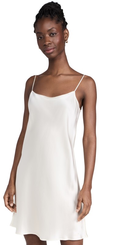Calvin Klein Underwearatin Chemise Vanilla Ice