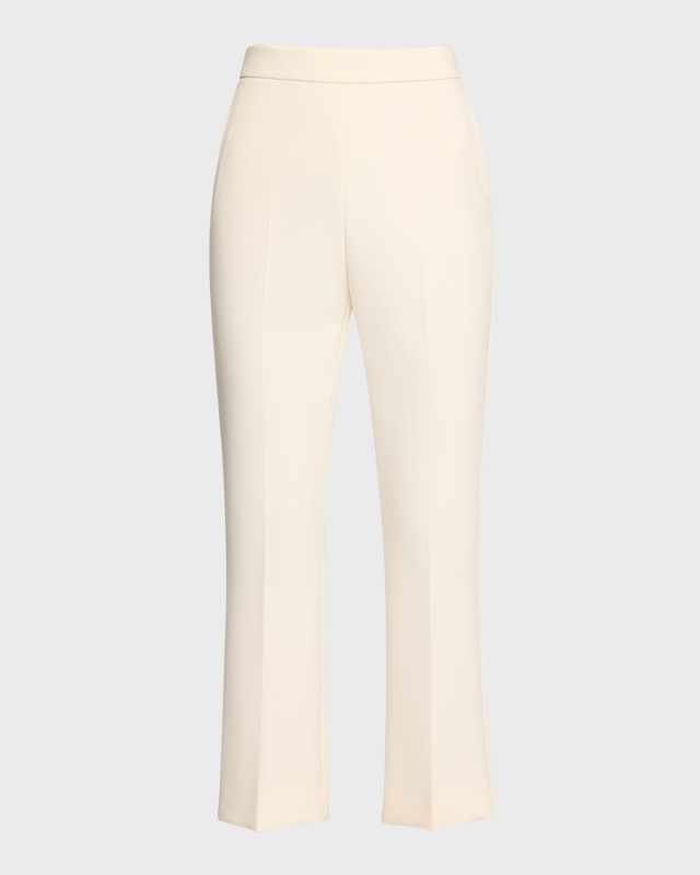 Parata Cropped Flare Trousers