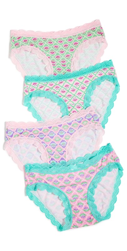 Stripe & Stare Knicker Four Pack Multi