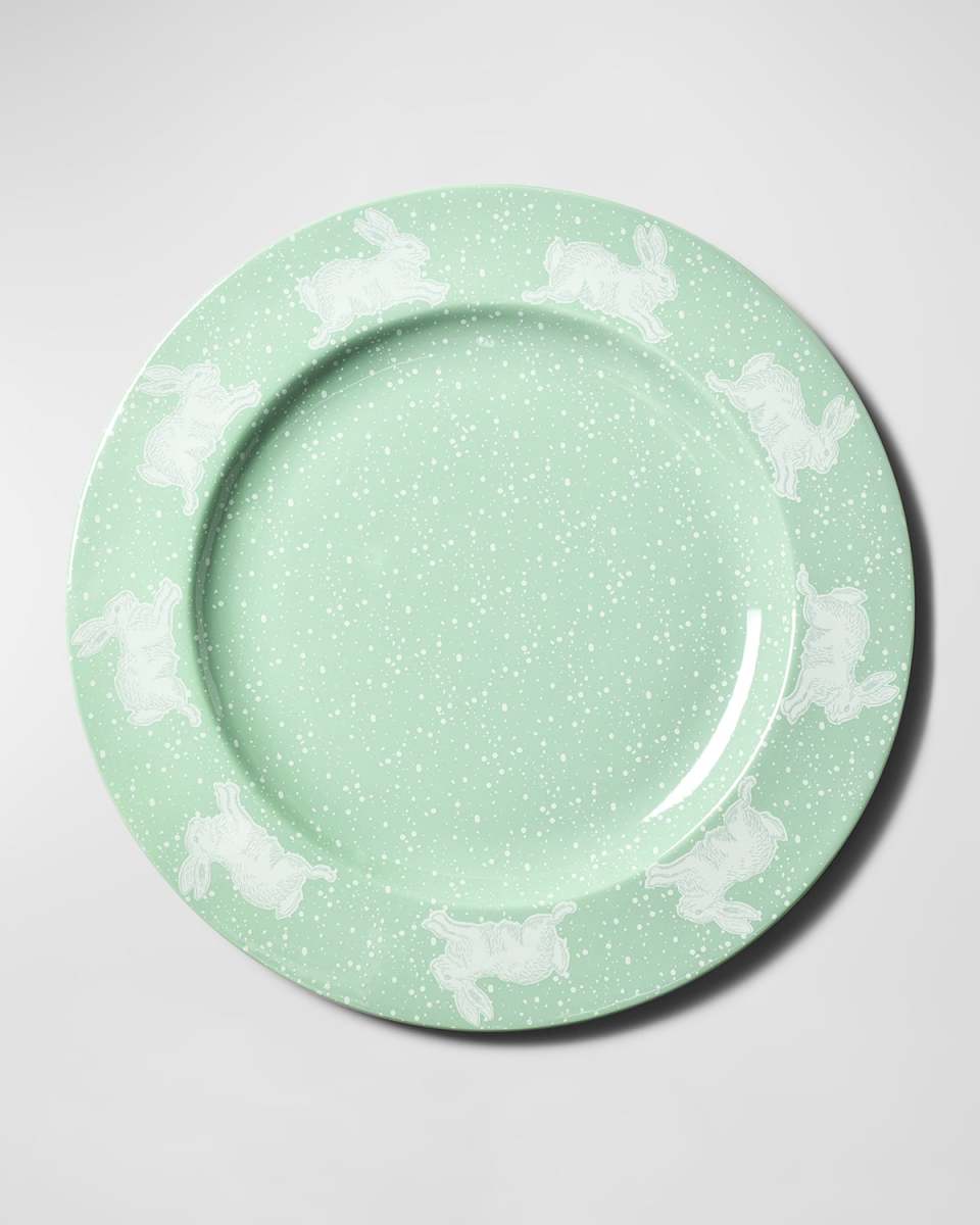 Speckled Rabbit Round Platter