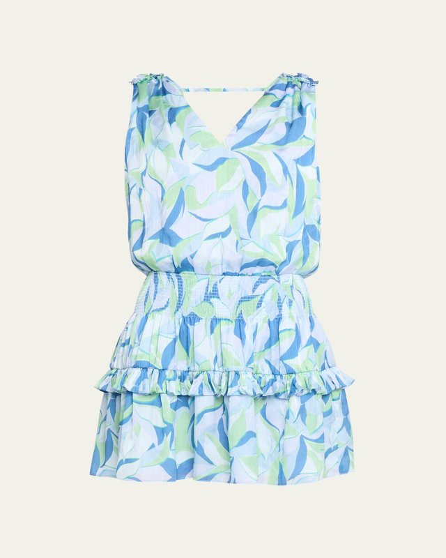 Printed Kiara Mini Dress