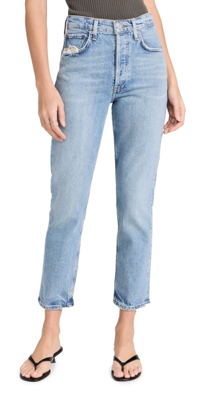 AGOLDE Riley Crop Jeans Quiver