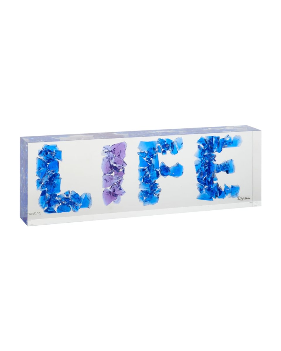 "Life" Crystal Art by Richard Woleck & Jean-Francois Bollie