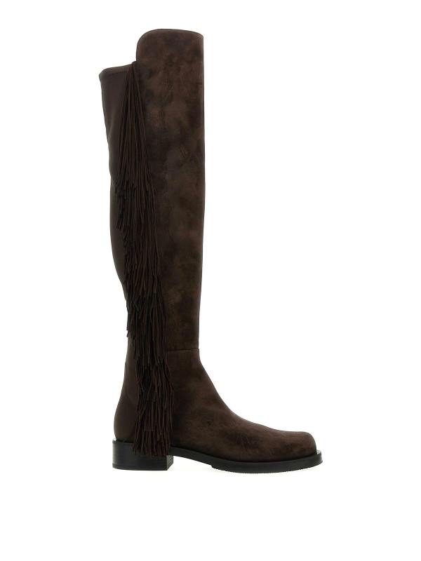 Stuart Weitzman Bottes - Marron