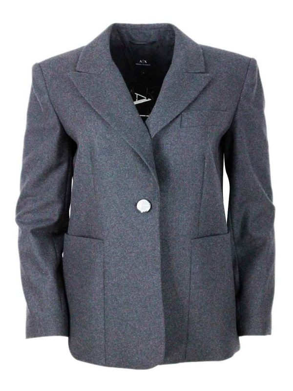 Armani Exchange Veste Casual - Gris