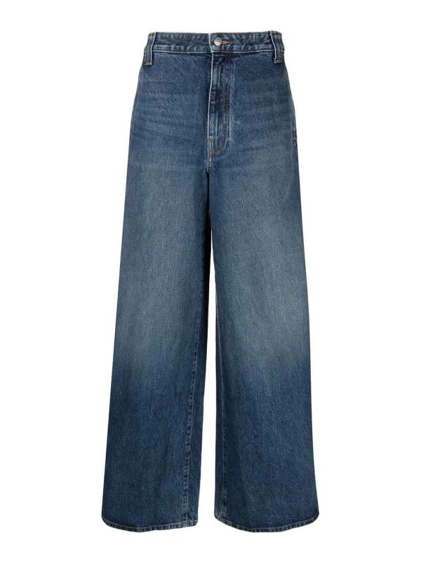 Khaite Jean Bootcut - Bleu