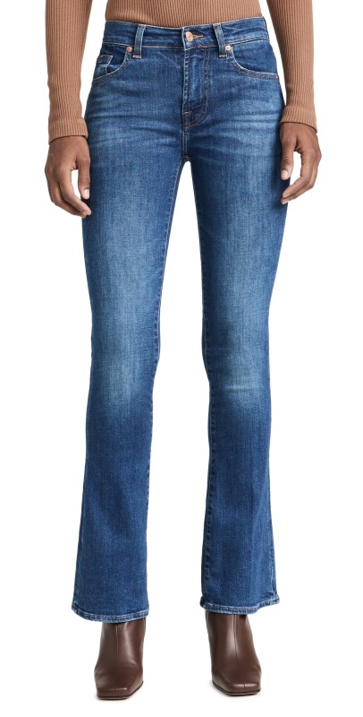 7 For All Mankind Bootcut Jeans Sihighline