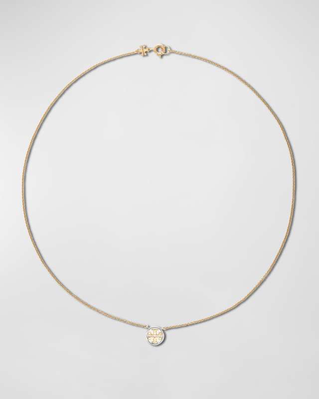 Miller Two-Tone Pendant Necklace